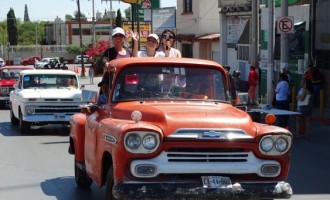 En el mes de Julio se realizó la concentración de camionetas en Saltillo.